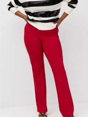 torrid Red Boot Cut Stretch Pants